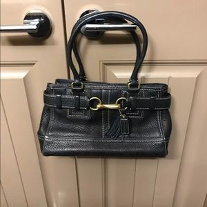 AUTHENTIC Coach Hampton Soft Pebble Bag